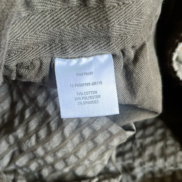 TODD SNYDER 7" SEERSUCKER WEEKEND SHORTS FADED OLIVE GREEN GRAY Men’s large - Picture 5 of 5